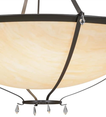 Modesto 8 Light 50" Wide Crystal Pendant