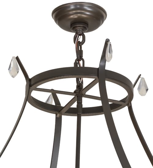 Modesto 8 Light 50" Wide Crystal Pendant
