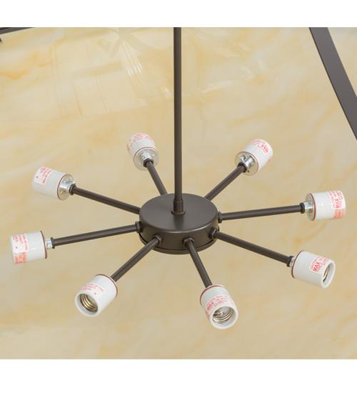 Modesto 8 Light 50" Wide Crystal Pendant