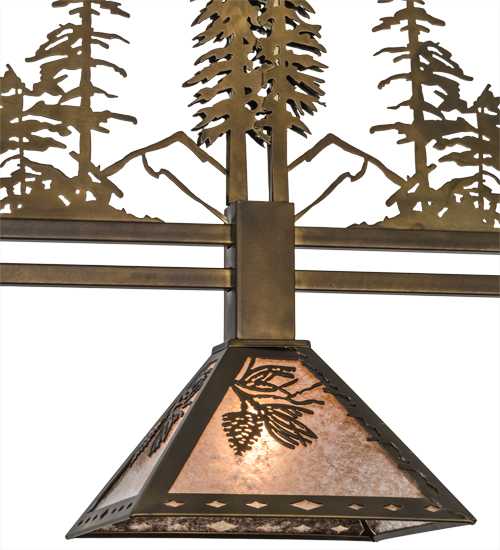 Tall Pines 3 Light 12" Wide Linear Pendant