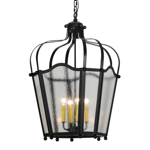 Citadel 4 Light 23" Wide Taper Candle Pendant