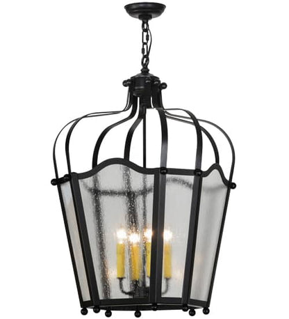 Citadel 4 Light 23" Wide Taper Candle Pendant