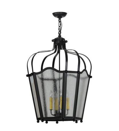 Citadel 4 Light 23" Wide Taper Candle Pendant