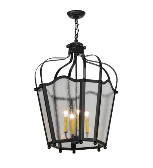 Citadel 4 Light 23" Wide Taper Candle Pendant