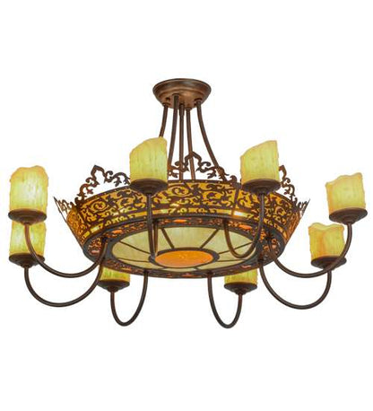 Stanley 20 Light 32" Wide Semi-Flush Ceiling Fixture