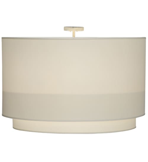 Cilindro 8 Light 44" Wide Semi-Flush Drum Ceiling Fixture