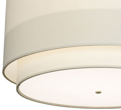 Cilindro 8 Light 44" Wide Semi-Flush Drum Ceiling Fixture