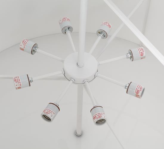 Cilindro 8 Light 44" Wide Semi-Flush Drum Ceiling Fixture