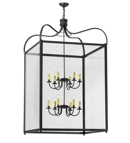 Rennes 12 Light 45" Wide Taper Candle Pendant