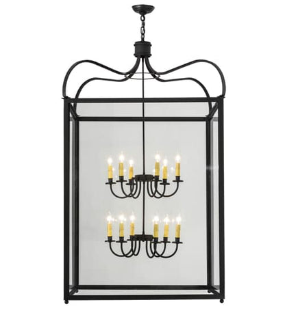 Rennes 12 Light 45" Wide Taper Candle Pendant