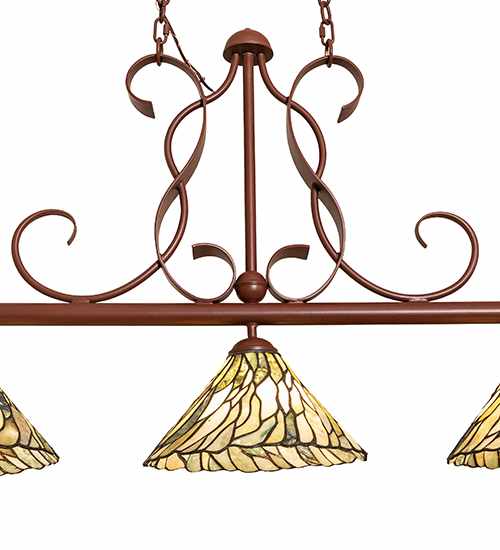 Jadestone 3 Light 12" Wide Linear Pendant