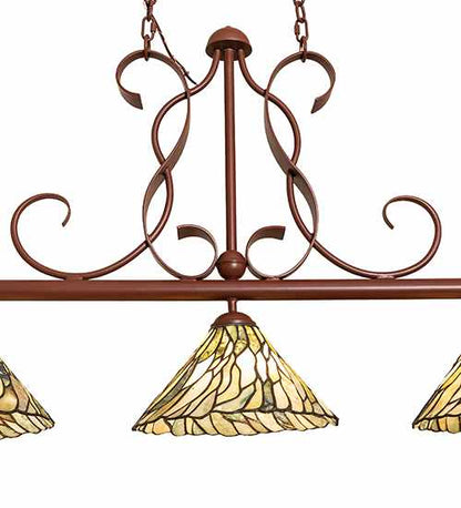 Jadestone 3 Light 12" Wide Linear Pendant