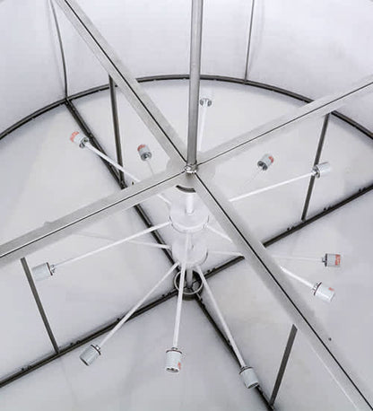 Cilindro 12 Light 72" Wide Pendant