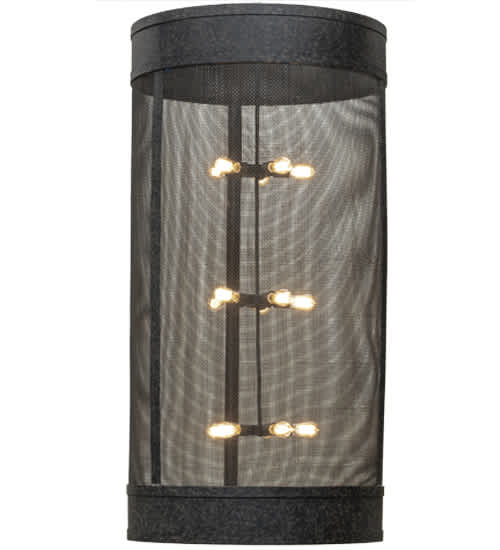 Cilindro 15 Light 36" Wide Cage Pendant