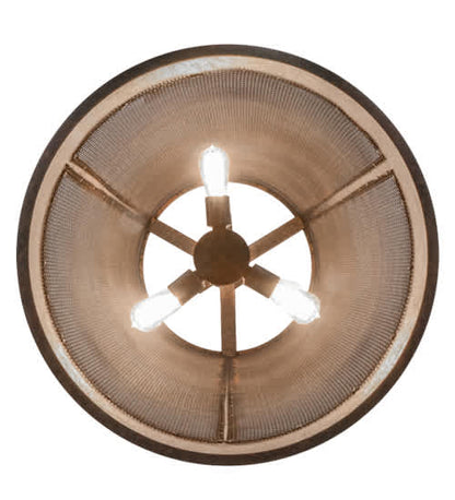 Cilindro 9 Light 24" Wide Cage Pendant