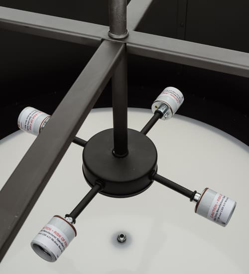 Cilindro 4 Light 34" Wide Pendant
