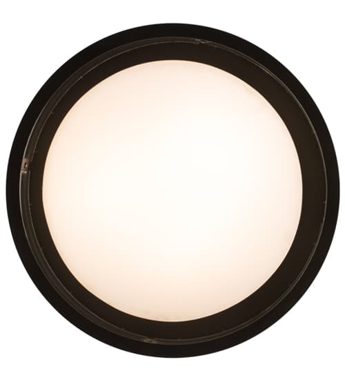 Cilindro Campbell 3 Light 19" Wide Flush Mount Drum Ceiling Fixture - Oil Rubbed Bronze Finish