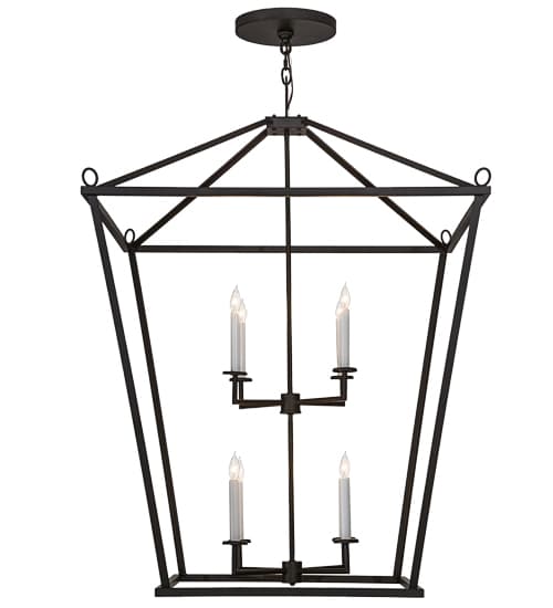 Kitzi 8 Light 51" Wide Taper Candle Pendant