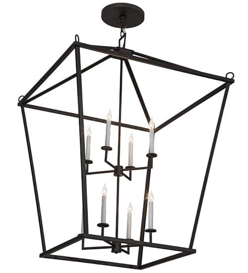 Kitzi 8 Light 51" Wide Taper Candle Pendant