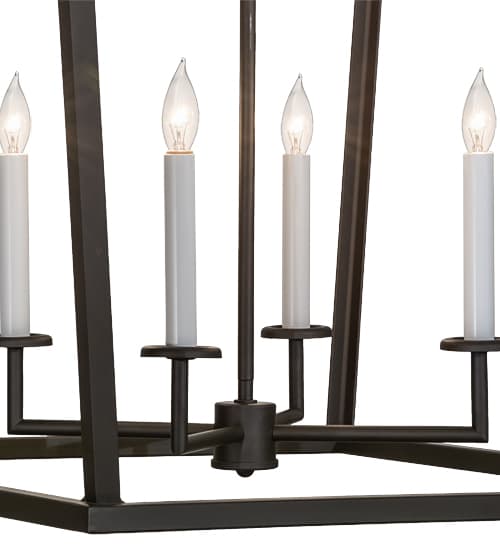 Kitzi 8 Light 51" Wide Taper Candle Pendant