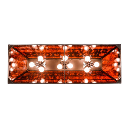 Meyda Tiffany Personalized 9 Light 48" Wide Linear Pendant