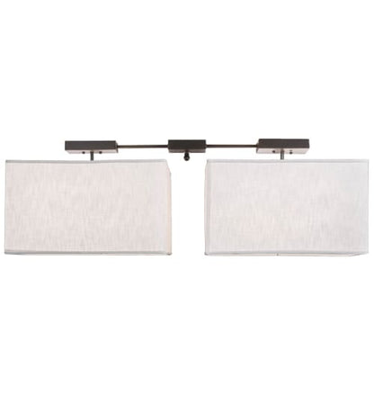 Quadrato 8 Light 24" Wide Linear Pendant
