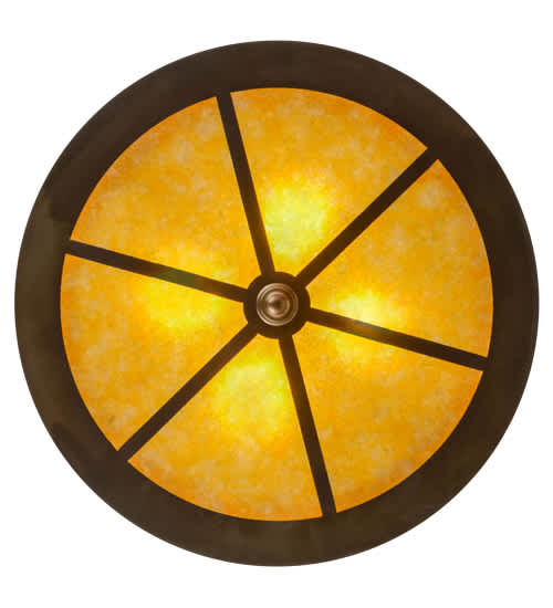 Bass and Fisherman 4 Light 26" Wide Pendant