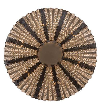 Chrisanne 6 Light 32" Wide Flush Mount Bowl Ceiling Fixture