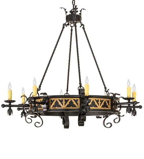 Filomena 8 Light 48" Wide Taper Candle Style Chandelier