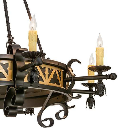 Filomena 8 Light 48" Wide Taper Candle Style Chandelier