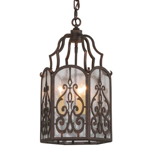 Antencio 3 Light 12" Wide Taper Candle Pendant