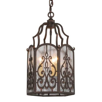 Antencio 3 Light 12" Wide Taper Candle Pendant