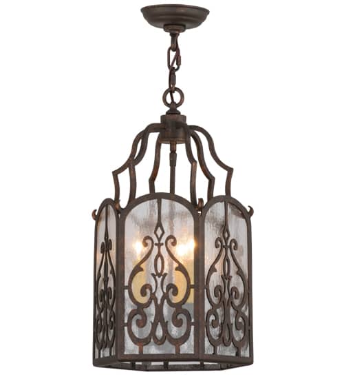 Antencio 3 Light 12" Wide Taper Candle Pendant