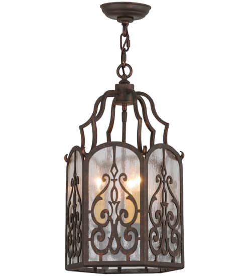 Antencio 3 Light 12" Wide Taper Candle Pendant
