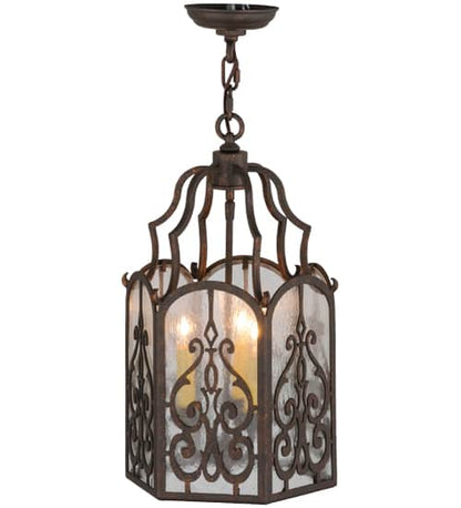 Antencio 3 Light 12" Wide Taper Candle Pendant