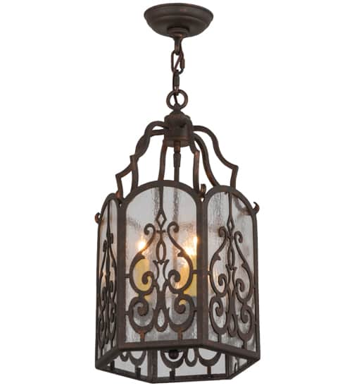 Antencio 3 Light 12" Wide Taper Candle Pendant
