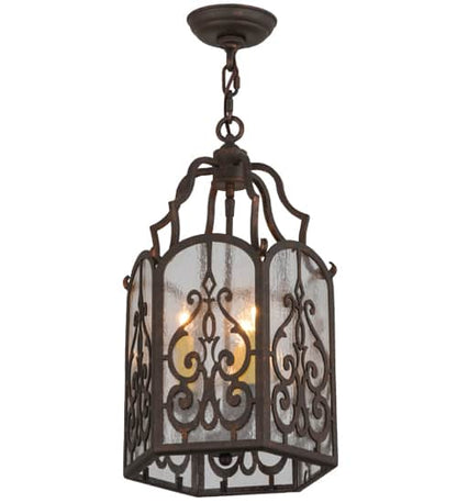 Antencio 3 Light 12" Wide Taper Candle Pendant