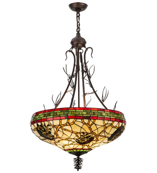 Pinecone 4 Light 24" Wide Pendant