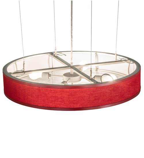 Cilindro 4 Light 30" Wide Suspension Pendant