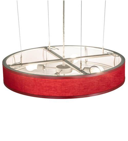 Cilindro 4 Light 30" Wide Suspension Pendant