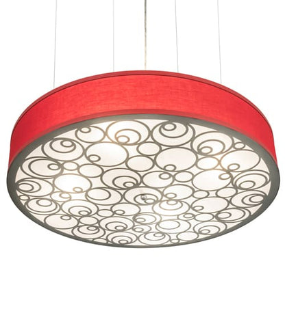Cilindro 4 Light 30" Wide Suspension Pendant
