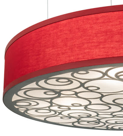 Cilindro 4 Light 30" Wide Suspension Pendant