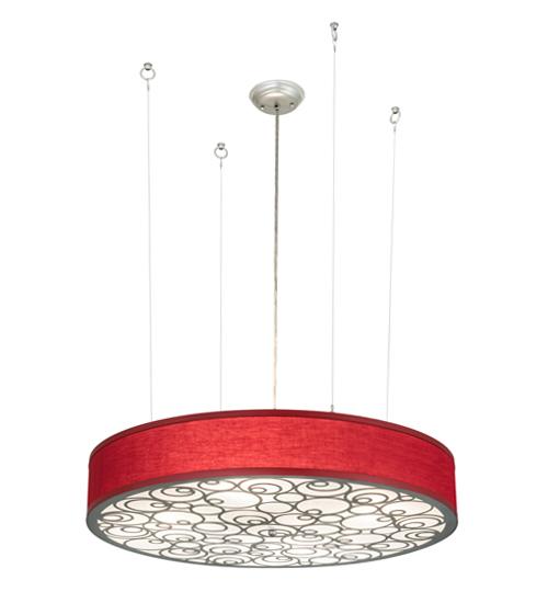 Cilindro 4 Light 30" Wide Suspension Pendant