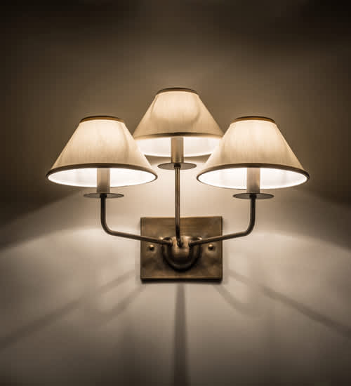 Annacostia 3 Light 14" Tall Wall Sconce