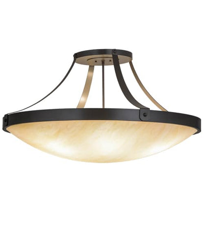 Urban 6 Light 37" Wide Semi-Flush Bowl Ceiling Fixture