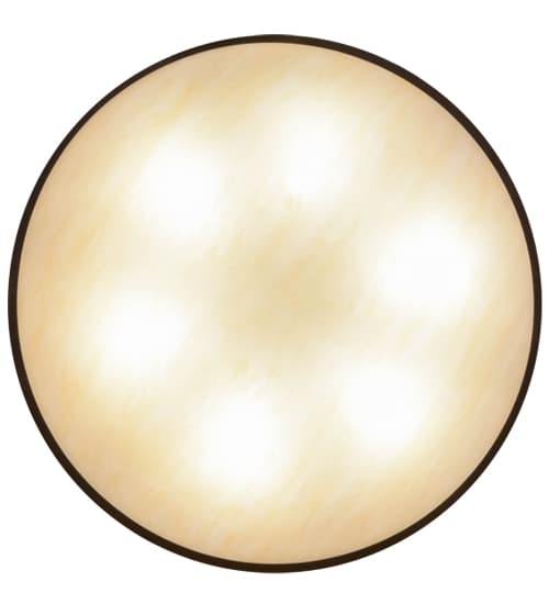 Urban 6 Light 37" Wide Semi-Flush Bowl Ceiling Fixture