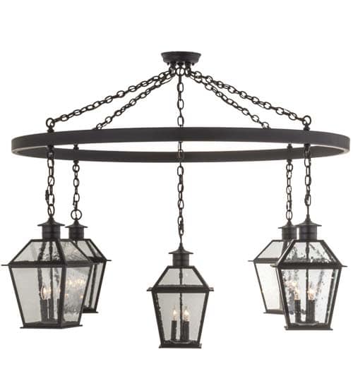 Coach 15 Light 68" Wide Lantern Chandelier