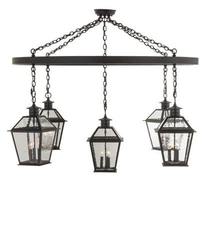 Coach 15 Light 68" Wide Lantern Chandelier
