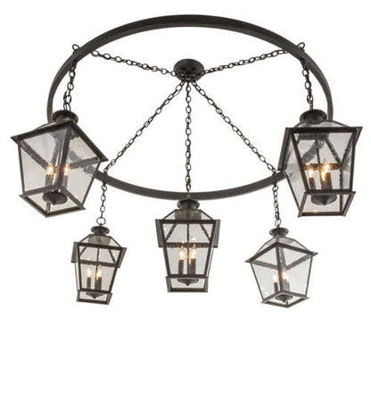 Coach 15 Light 68" Wide Lantern Chandelier