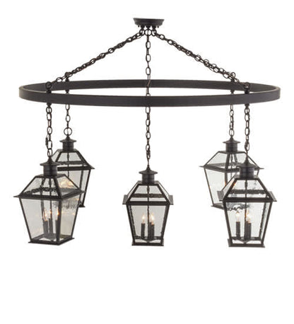 Coach 15 Light 68" Wide Lantern Chandelier